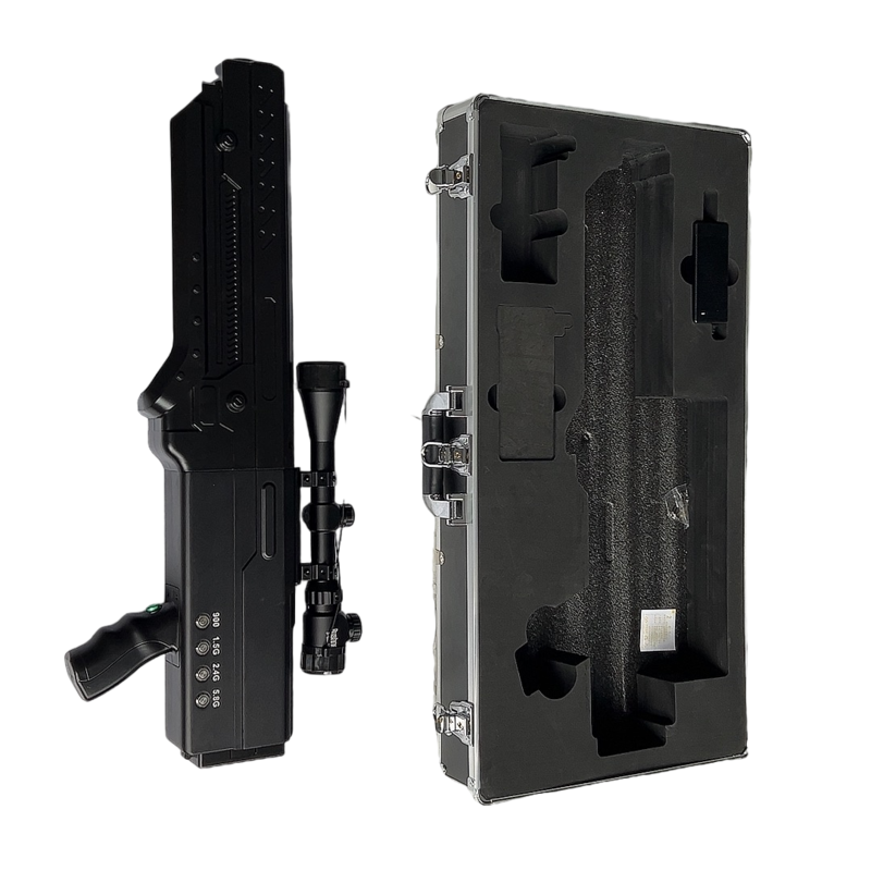  东河手持便携式枪型低空防御反制四通道A型